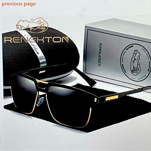 Renekton Accessories - NWTB Renekton designer sunglasses w/ box and storage case.